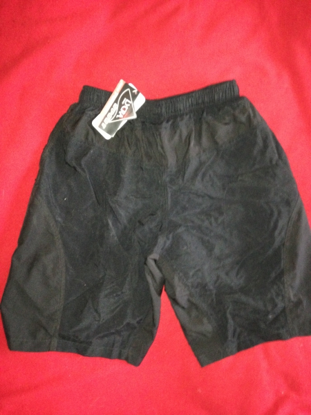 Radlerhose, mit Polster, schwarz,NEU