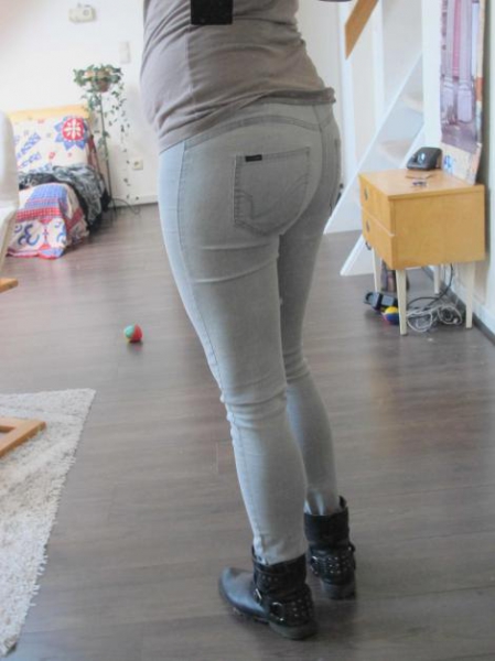 Treggins Jeans  von Only, Hellgrau