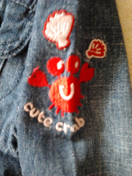 Tolles Jeans- Jäckchen Gr.68 / My little Bear