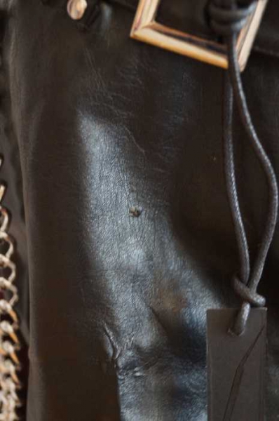 Punk Rock Karo Leder Imitat S 36 evtl. M 38 Schnalle Totenkopf Kette Tasche Neu