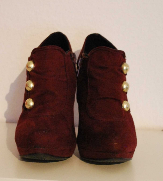 Stiefelette Bordeaux Größe 36 