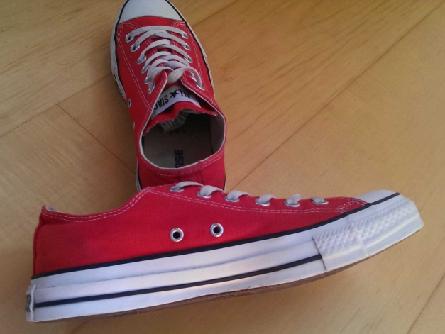 Original Converse Chucks in rot
