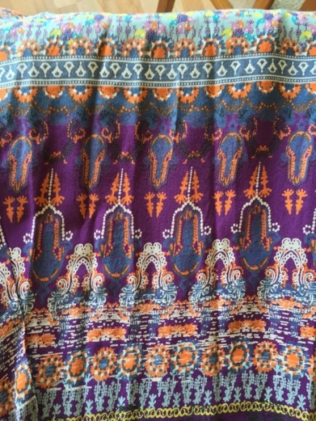 Jumpsuit Overall Einteiler Hippie Goa Festival bunt Hamsa