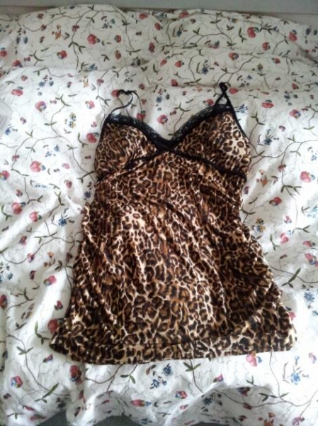 Longtop mit Leomuster gr. 42