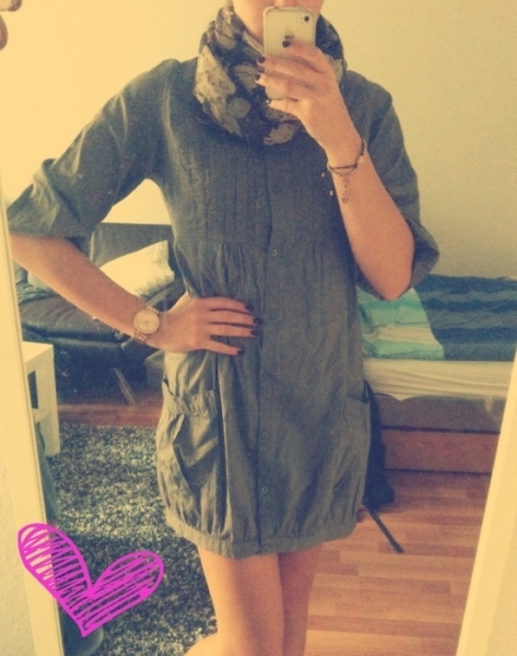 Schöne graue Bluse von Fishbone