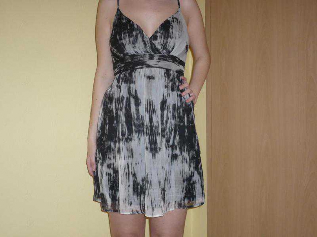 NEU Strandkleid Sommerkleid partykleid only 36 mit Etikett schwarz weiß