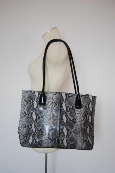 Schlangenrint  Bag  Shopper Umhängetasche Tasche Trendi