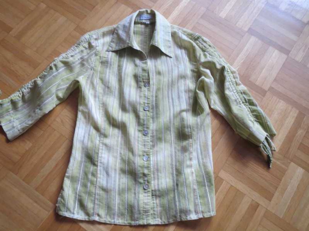 Bluse, gestreift, 3/4 Arm