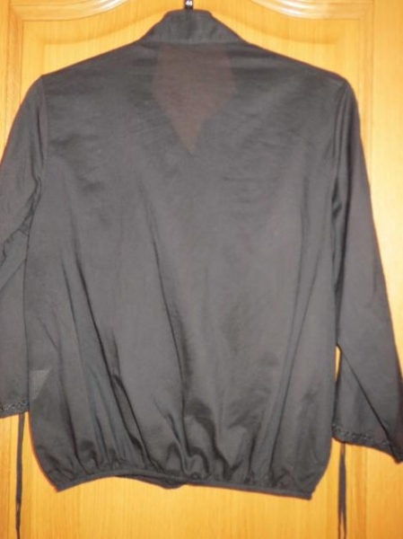 Bluse,3/4Arm,schwarz