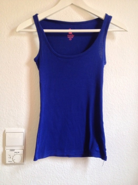 Tanktop in blau 