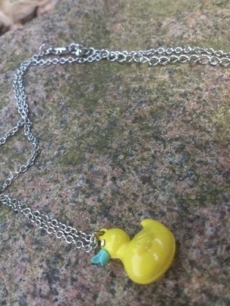 Gelbe Enten Kette 