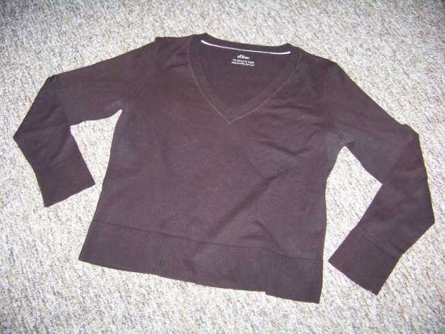 Toller S.Oliver Pullover dunkelbraun