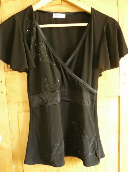 Festliches Oberteil schwarz von Orsay Gr.M