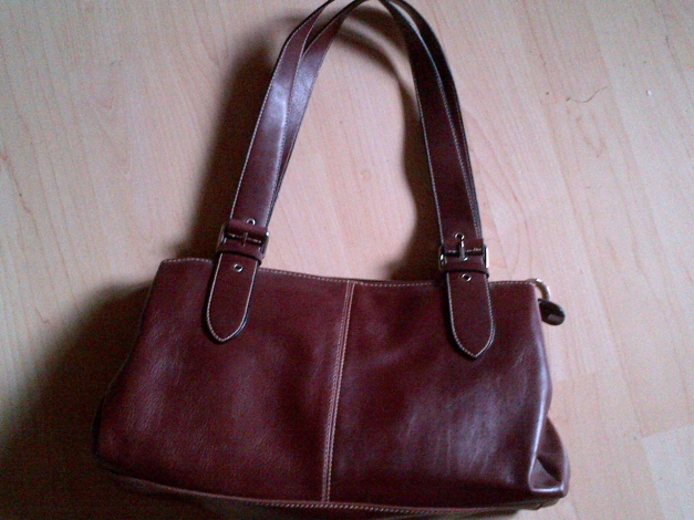 David Jones Lederhandtasche  **neu**