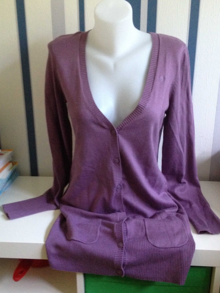  Edc by Esprit Strickjacke Gr M lila