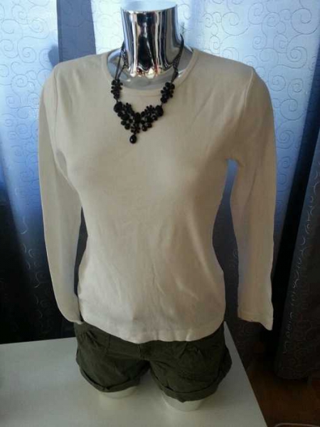 Weisses Basic Sweatshirt NEU und ungetragen Gr. S / 36