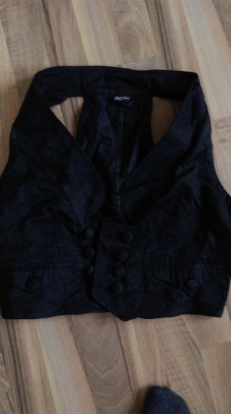 Schwarze Weste von Madonna