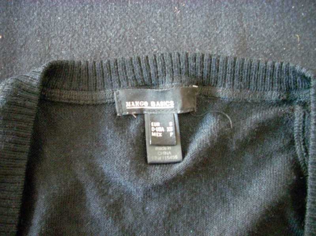 Mango Basics Strickjacke schwarz Gr.S
