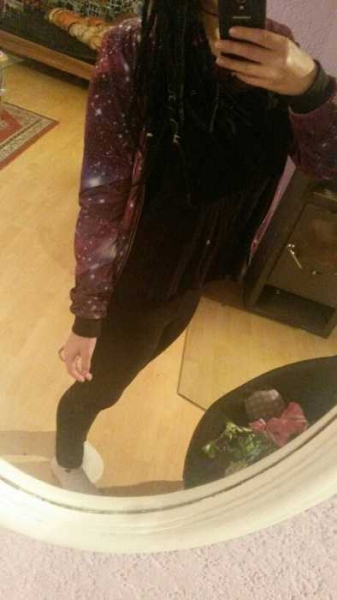 Schwarze Galaxy Jacke von New Yorker :)
