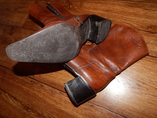 Echtleder Stiefel Braun Gr. 36 Tamaris