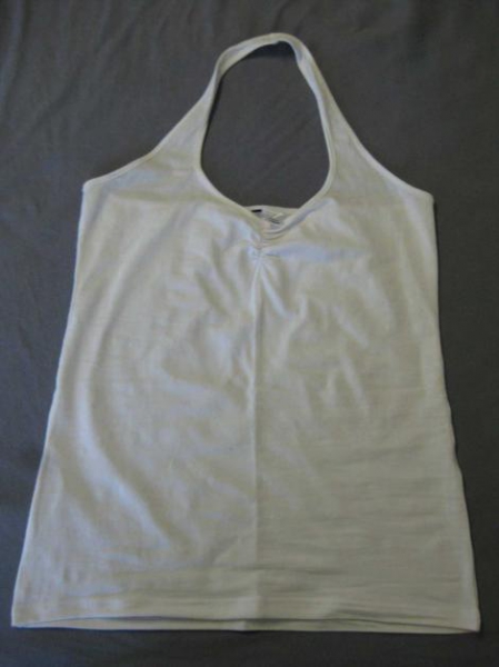 neckholder, h&m, weiß