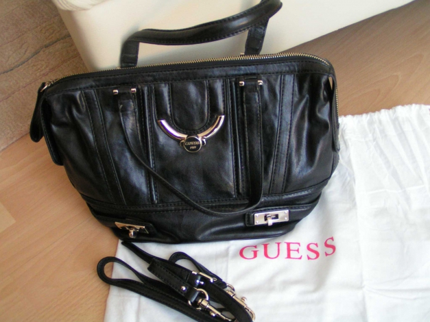 Guess Medium Traum Tasche Handtasche Umhängetasche schwarz NEU 159,-€