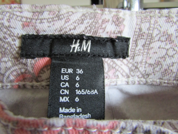 Jeans mit Muster H&M