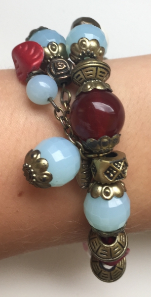 Süßes Perlenarmband