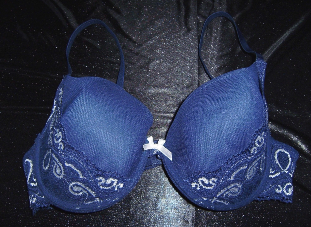 Wattierter Bügel-BH in blau Größe 80B, Marke: Infinity, ungetragen