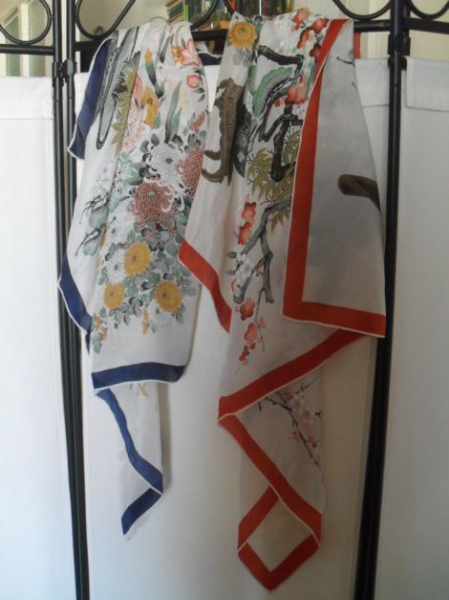 japanisches Seidentuch