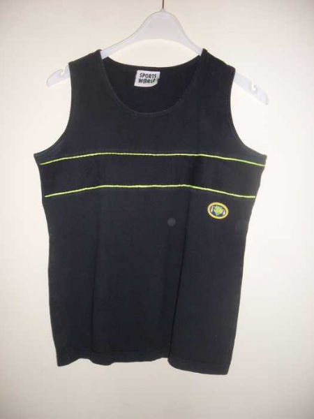 schwarzes sportliches top