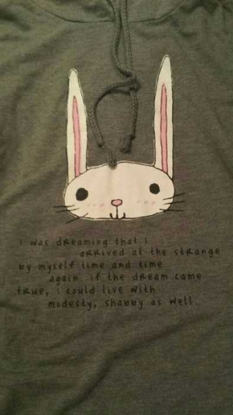 Süßes graues langarm Shirt