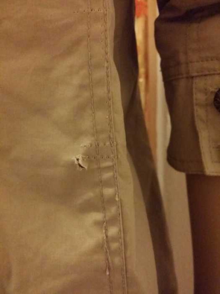 Schöne Jacke mit Fell Kapuze und Steinchen