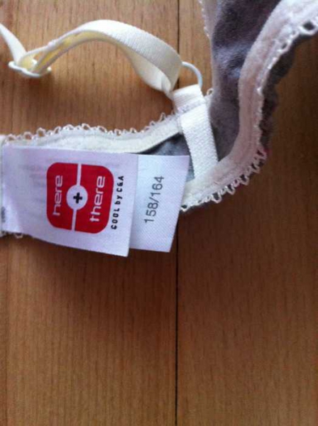 sexy rosa/weiß/grauer BH