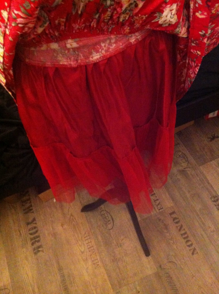 Rotes Rockabilly Kleid 