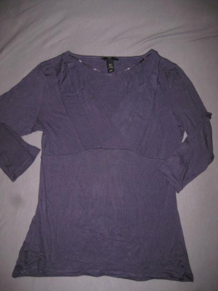 shirt, lila, h&m