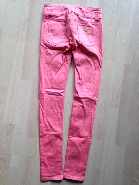 Neue Strech Jeans , lachs farben, Gr 34