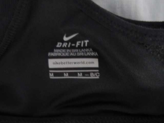 Sportbh Nike M starker Halt verstellbarer Verschluss