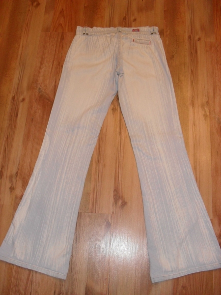 Damen Jeans weiß/hellblau W28 L34