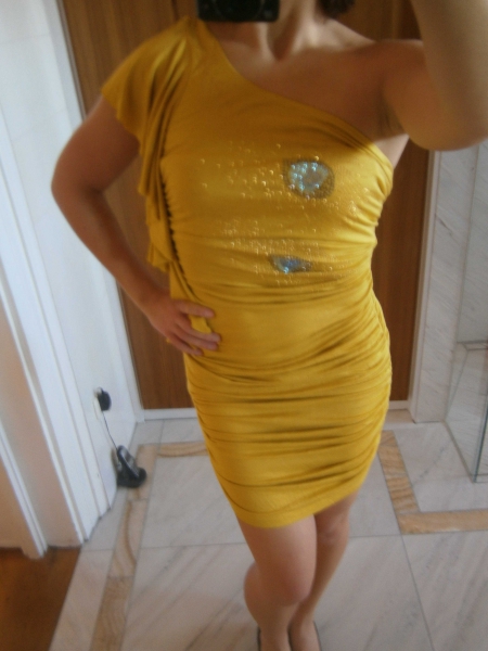 Sexy edles Partykleid - Asymmetrisch