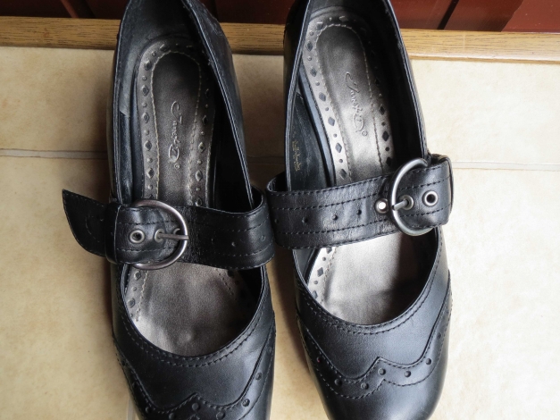 Schuhe/Pumps/Schwarz,4cm Absatz
