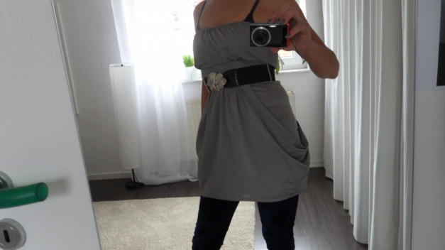 Lipsy - Bandeaux- Kleid - festliches Kleid - Tunika - Kleid - 36 - Wie neu - mit Gürtel - 