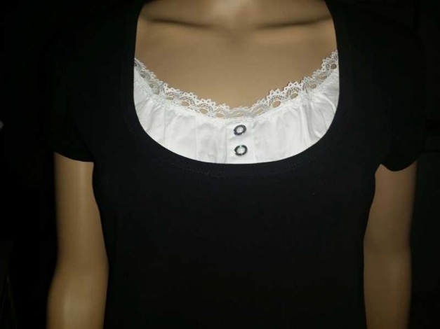 Süsse T-shirt mit Weiße Bluse teil / Renais