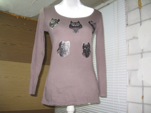 *** Super ~ Langarmshirt ~ Eulenmotiv ***