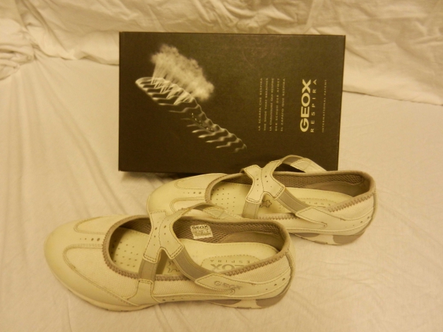 Geox Respira Ballerinas mit OVP, Weiß