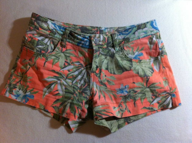 Hotpants mit Aufdruck