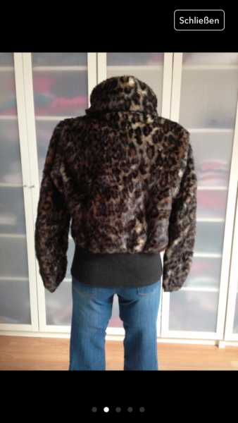 leo Fell Jacke Blogger Ketten Bündchen