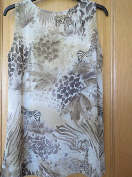 Sommertop, Gr.38/S, oliv, Neuwertig