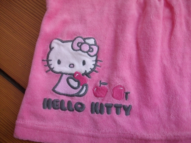Süßes Hello Kitty Kleid Ärmellos Nicki 62 C&A Kleid Rosa Weiss