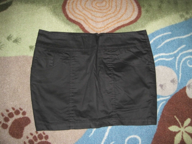 schwarzer Minirock von C&A